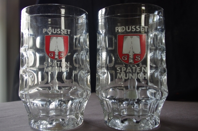 LOT DE 2 CHOPES SPATEN